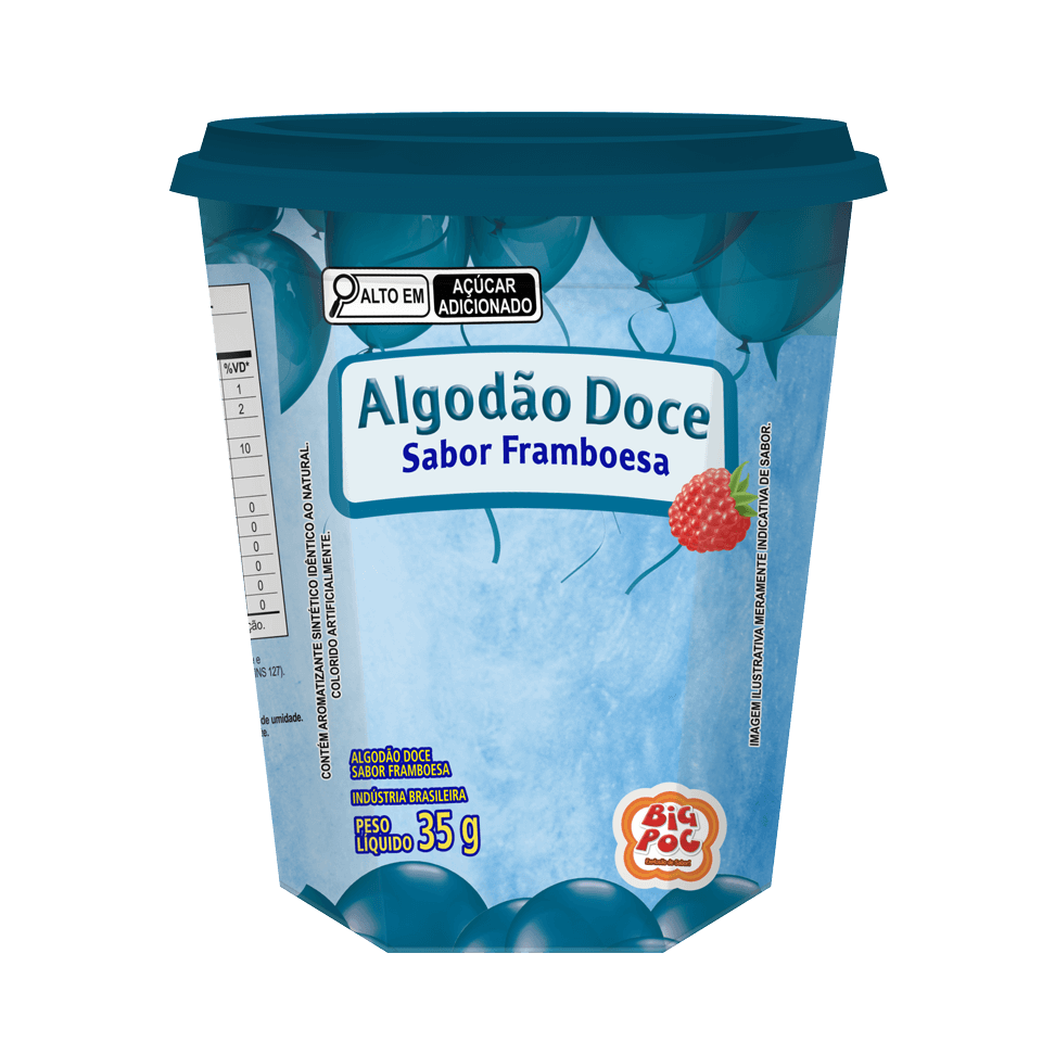 Foto Algodão Doce Framboesa