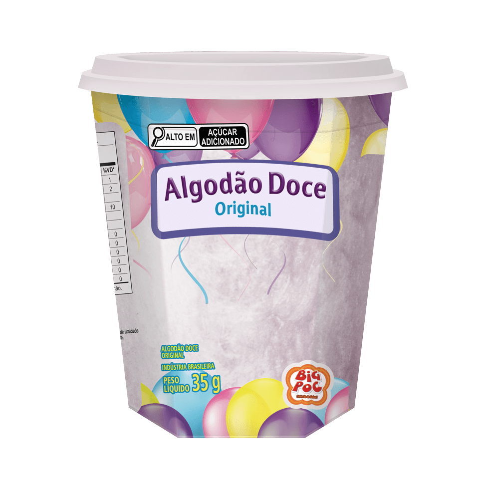 Foto embalagem Algodão doce Original