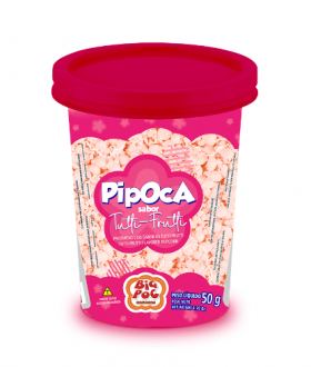 Pipoca Sabor Tutti-Frutti - Big Poc